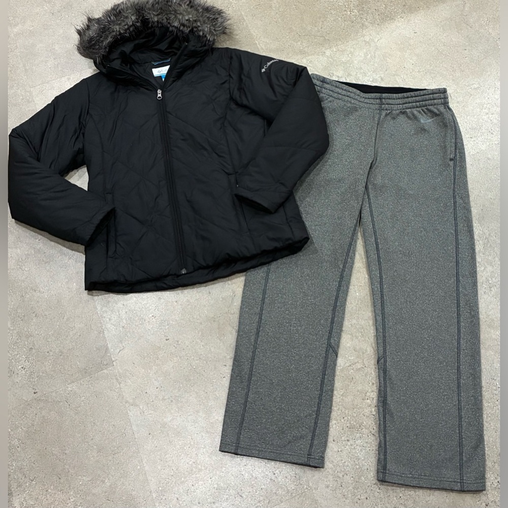 Columbia Black Ski Jacket